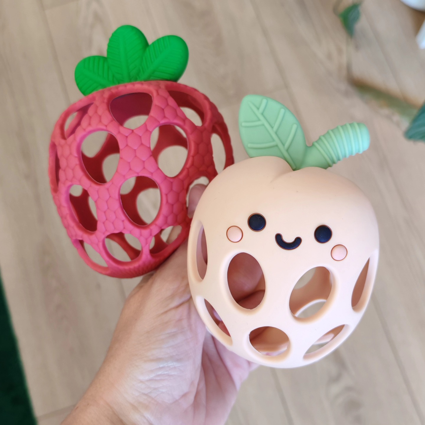 Jouets d'éveil en silicone